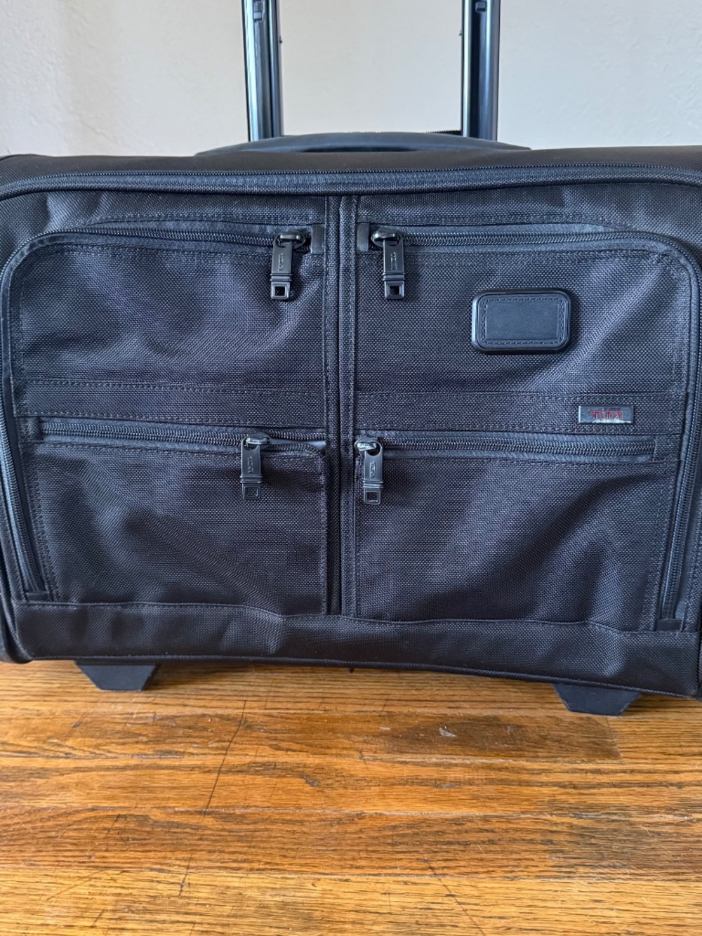 TUMI ALPHA 2 BLACK NYLON WHEELED CARRY ON - Picture 4 of 13